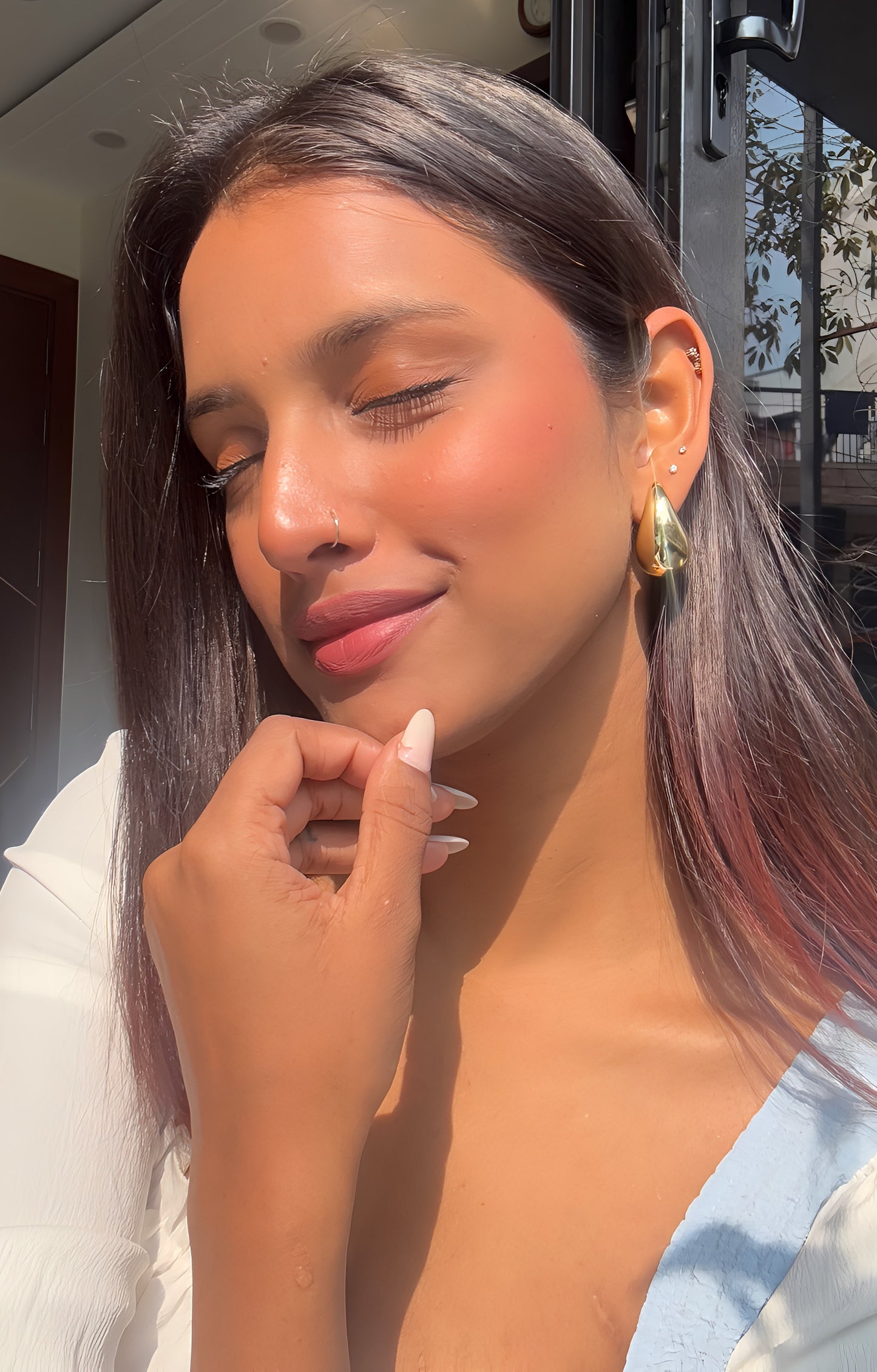 GOLDEN DEWDROP EARRINGS