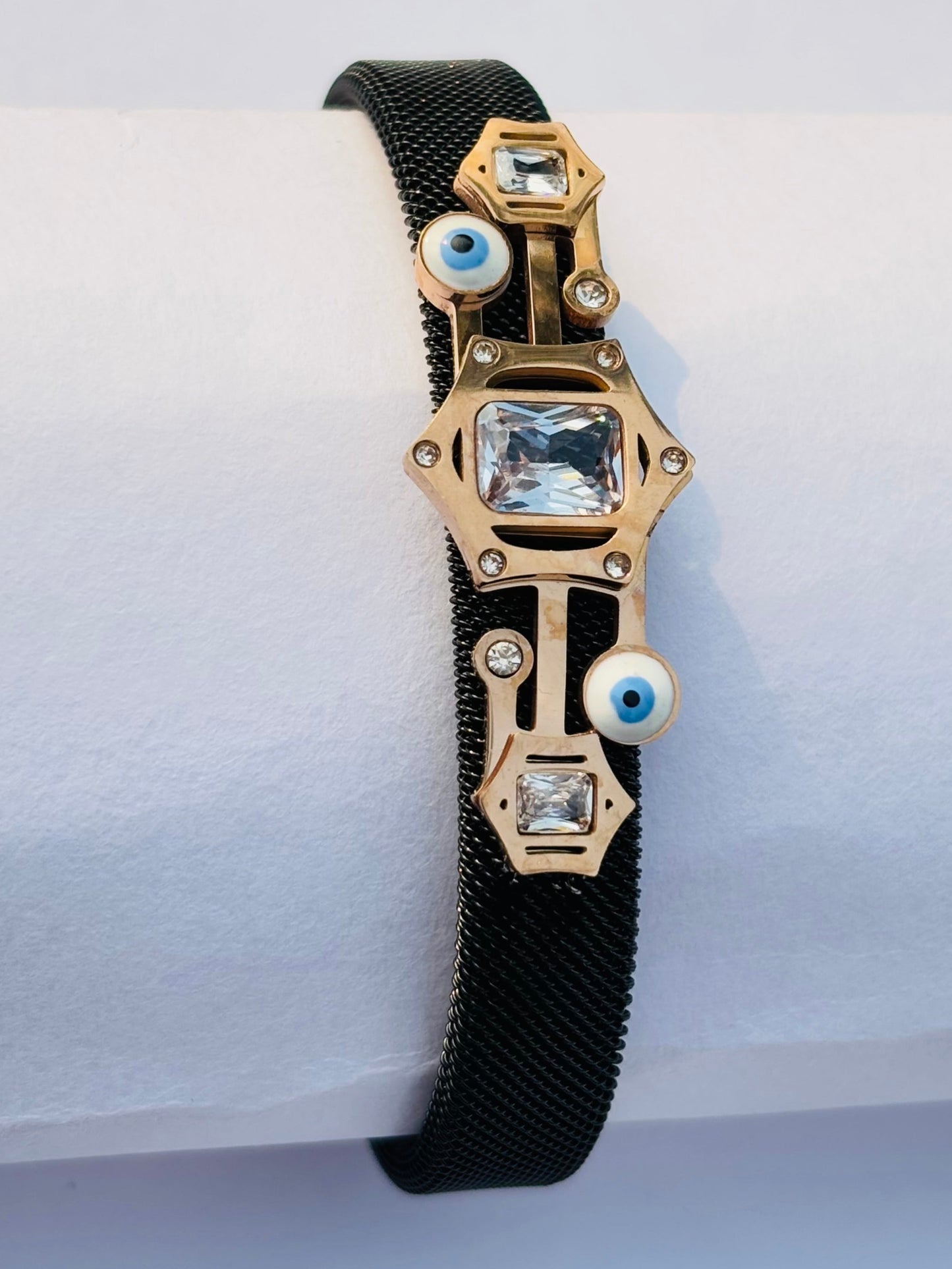 EVIL EYE MESH BRACELET