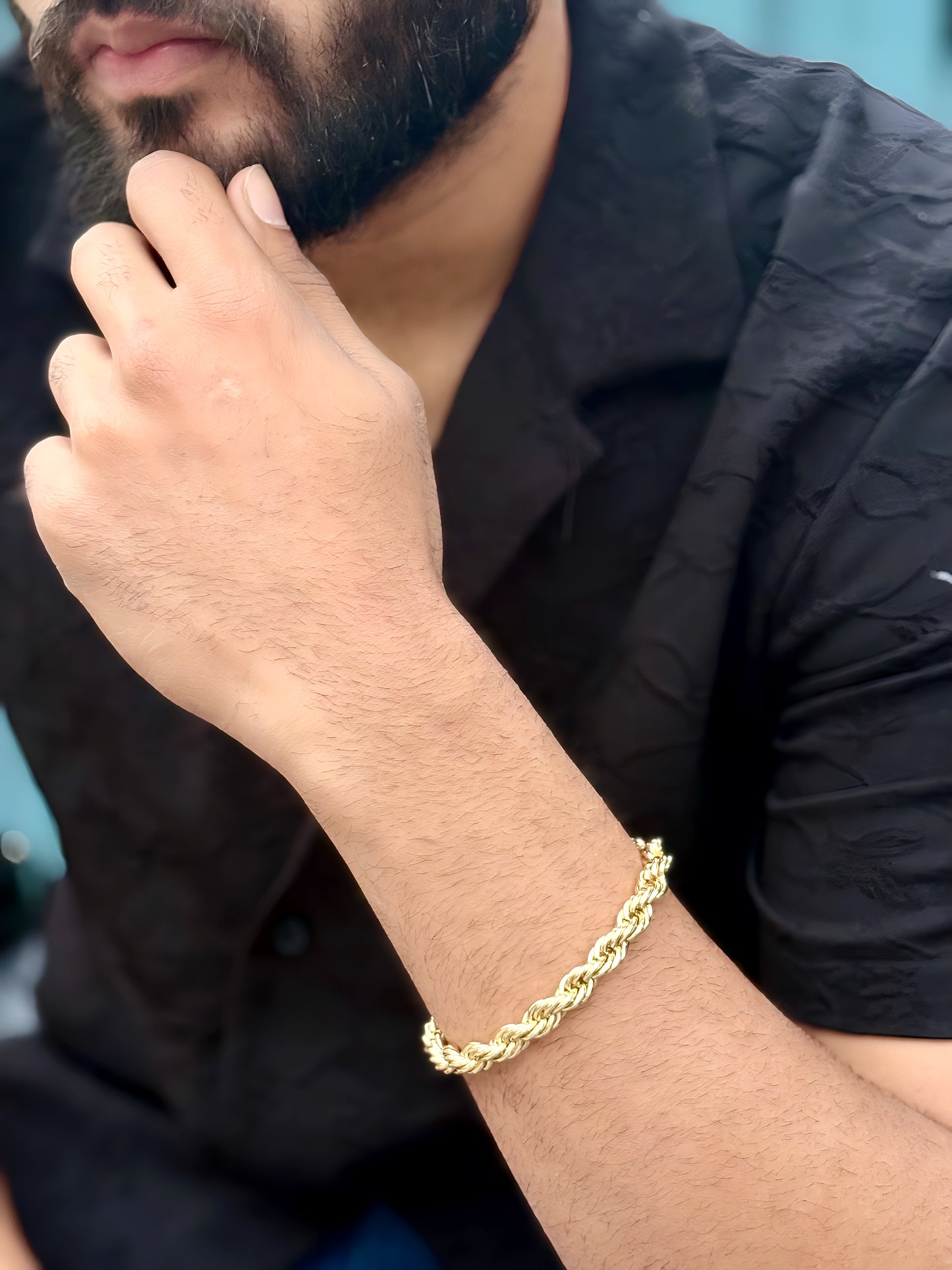 TWIST OF GOLD BRACELET