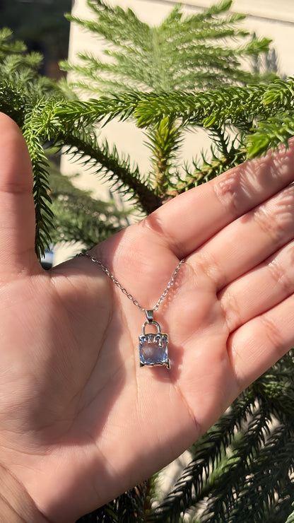 DREAMY PRISM LOCK PENDANT
