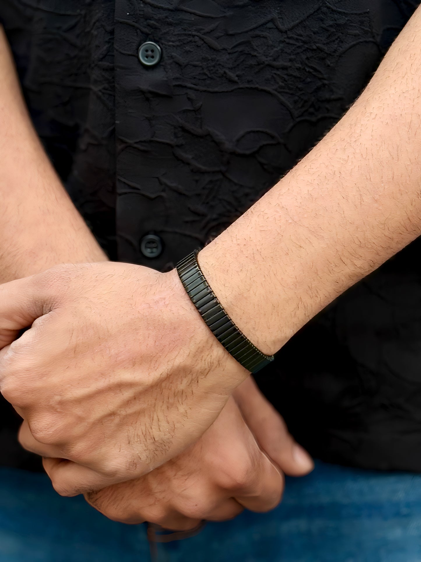 ONYX CHAIN BAND