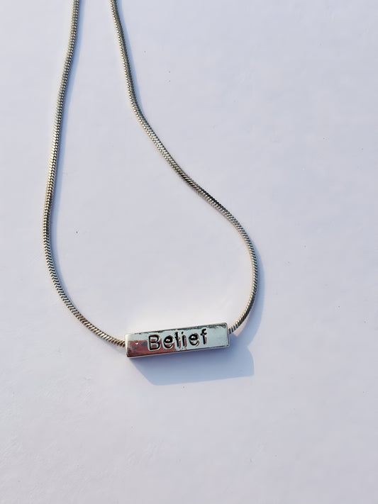 BELIEF BAR PENDANT