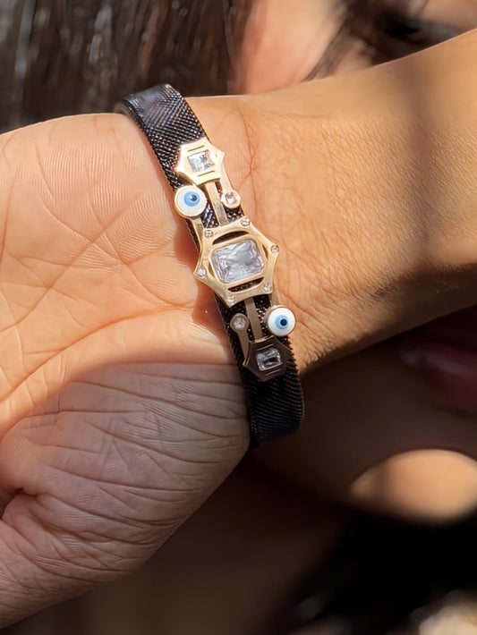 EVIL EYE MESH BRACELET