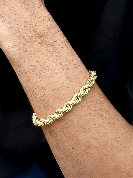 TWIST OF GOLD BRACELET